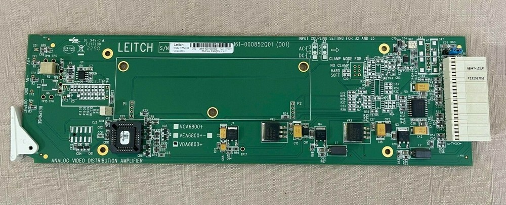 Leitch VDA6800+  ANALOG VIDEO DISTRIBUTION AMPLIFIER (B)