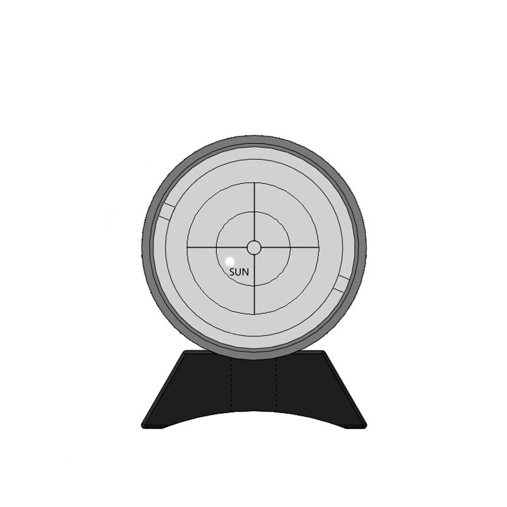 Solar Finder Scope for Sun Positioning Eclipse&Partial Observation for Telescope