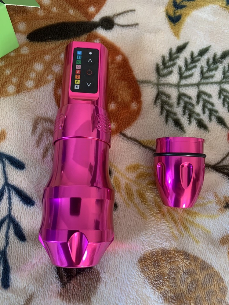 Exo Wireless Pen Tattoo Machine 4.6 Stroke Pink