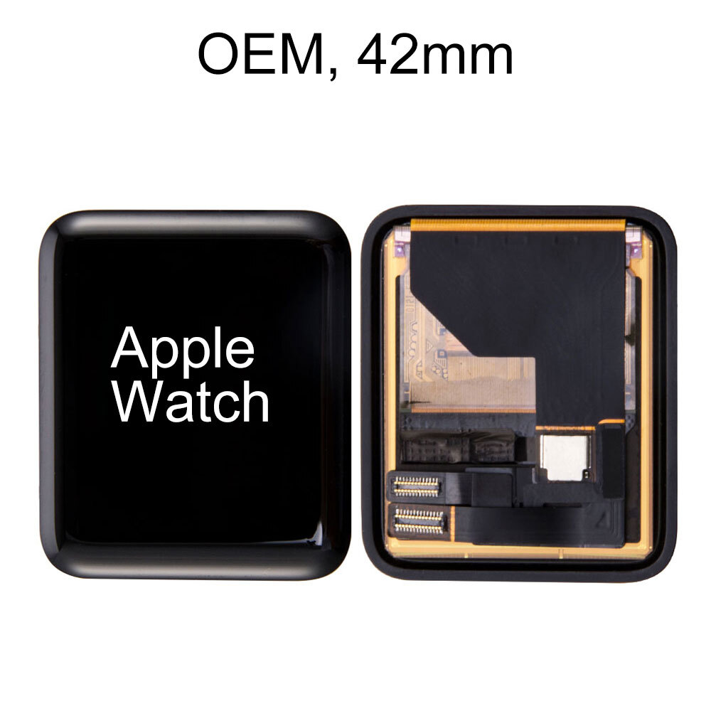 OEM For Apple Watch 1st 42mm Fix LCD Screen Touch Digitizer Assembly Replacement