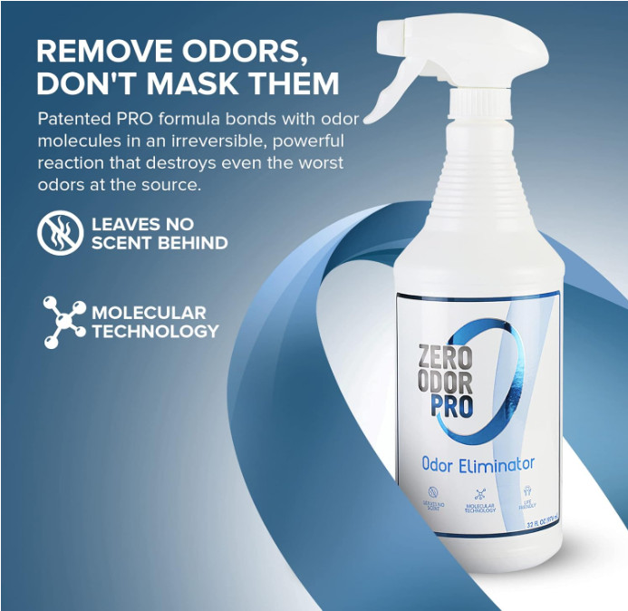 Zero Odor Pro – 32oz Trigger Spray for Commercial Strength Odor Neutralizer