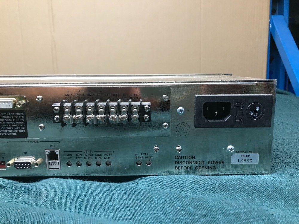 RTS Telex Matrix Intercom System IKP-950 Intercom Control Panel with Power Cord