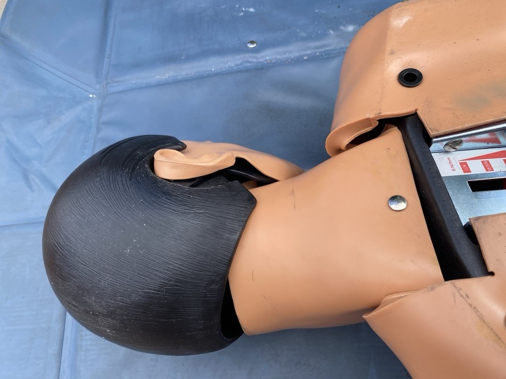 Ambu Man CPR Training Manikin Dummy W/ Case #3 UNTESTED