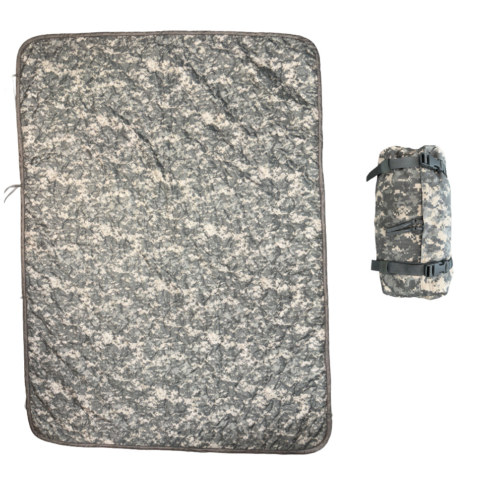 USGI Military ACU Poncho Liner – “Woobie” Blanket with Waist Pack