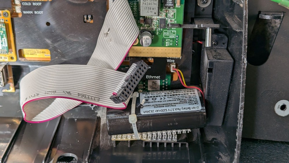 Novatime NT7000 Card Reader Time Clock { Powered On Tested }