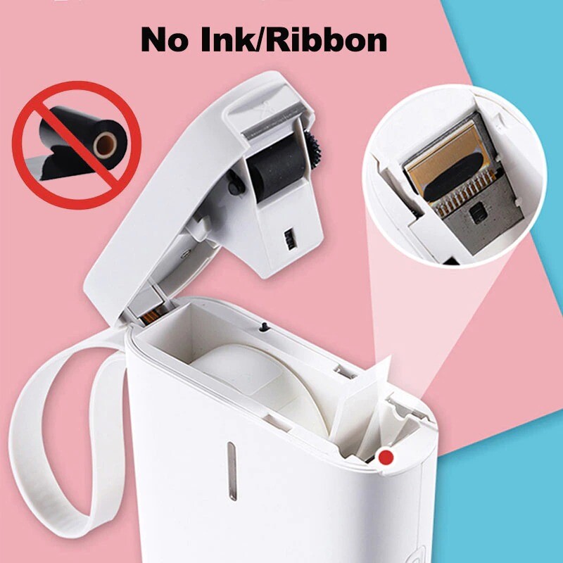 Label Printer Niimbot D11 White Portable Wireless Pocket Bluetooth Thermal
