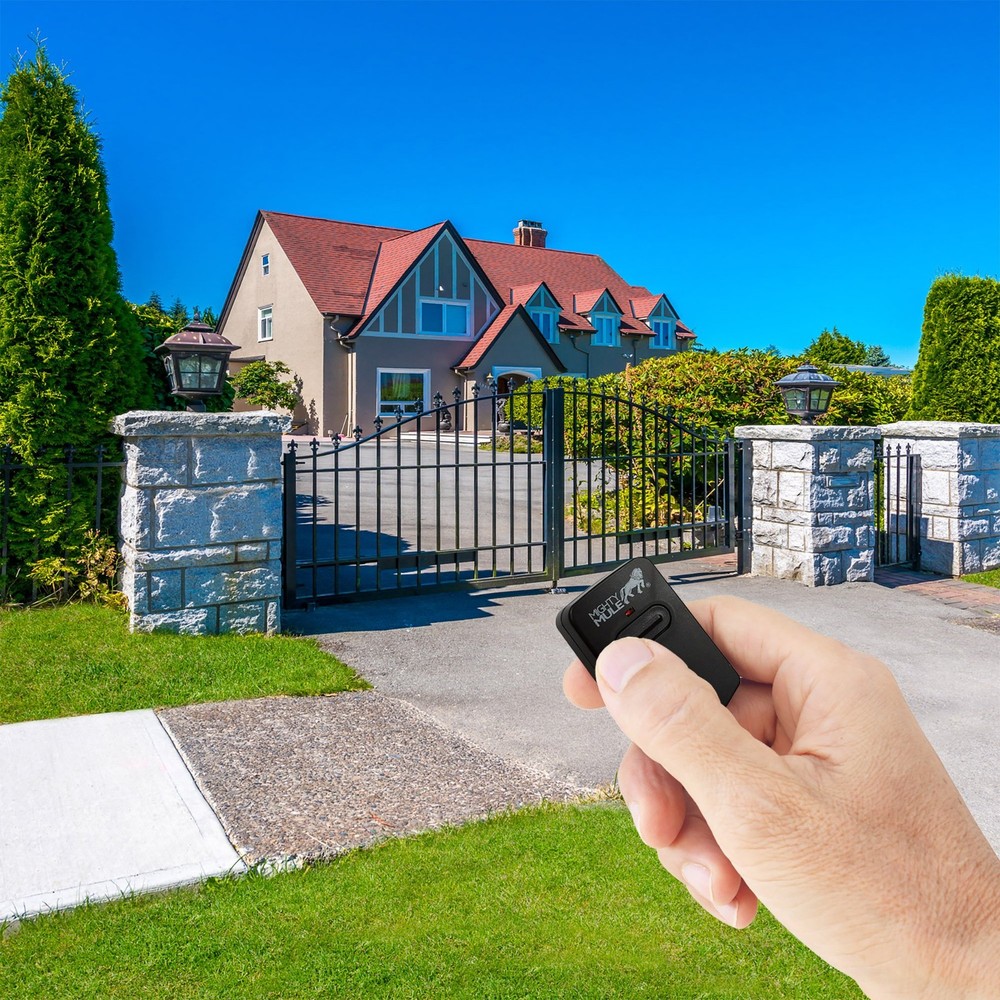 Mighty Mule Single Button Gate Opener Remote FM135 , Black