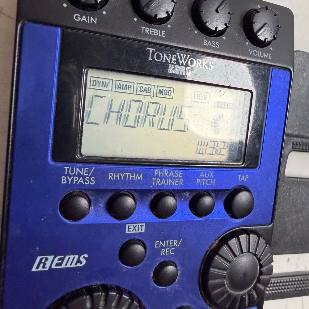 Korg ToneWorks Pandora PX4 Blue Compact Guitar Bass Multi-Effects Processor