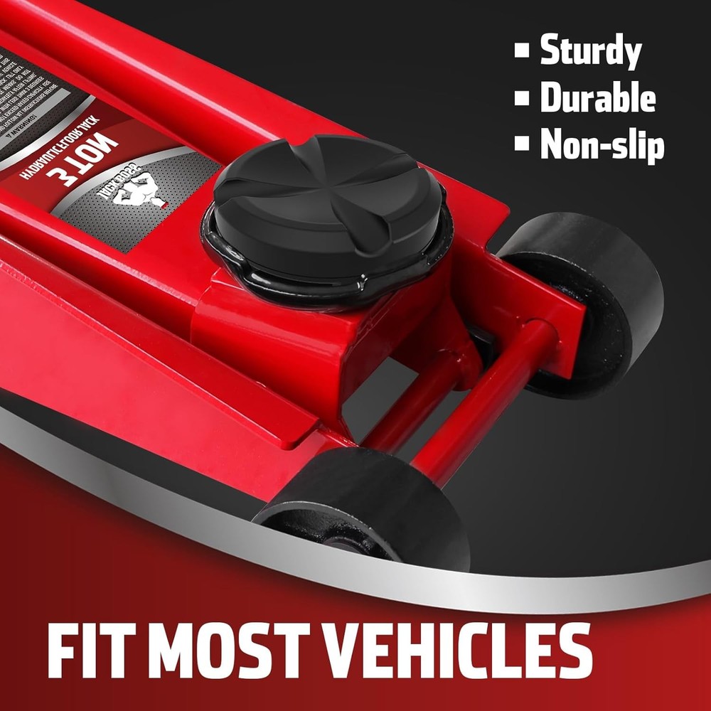 Jack Pad Weld Side Frame Rail Protector Puck/Pad, Universal Large Floor Jack Rub