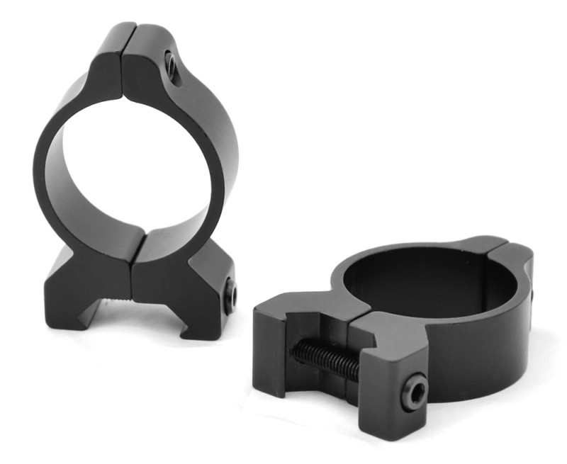 30mm Vertical Split 7/8" Weaver Rifle Scope Ring Set Pair Medium Height Narrow