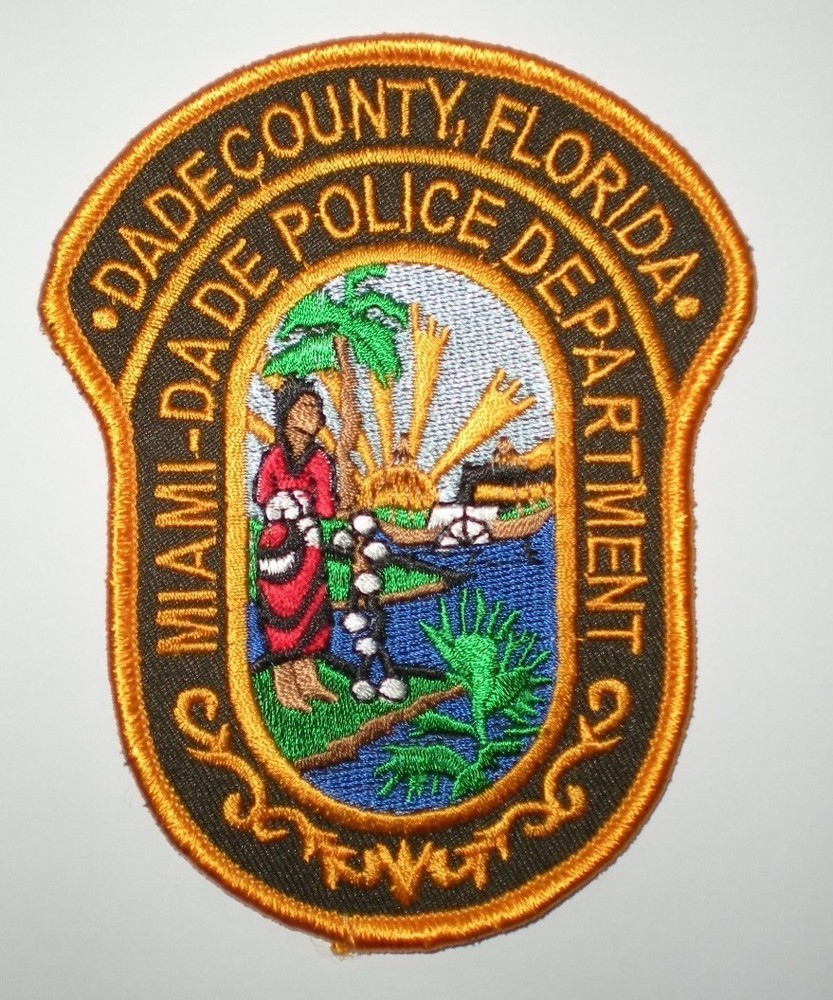 DADE COUNTY, FLORIDA POLICE DEPARTMENT PATCH