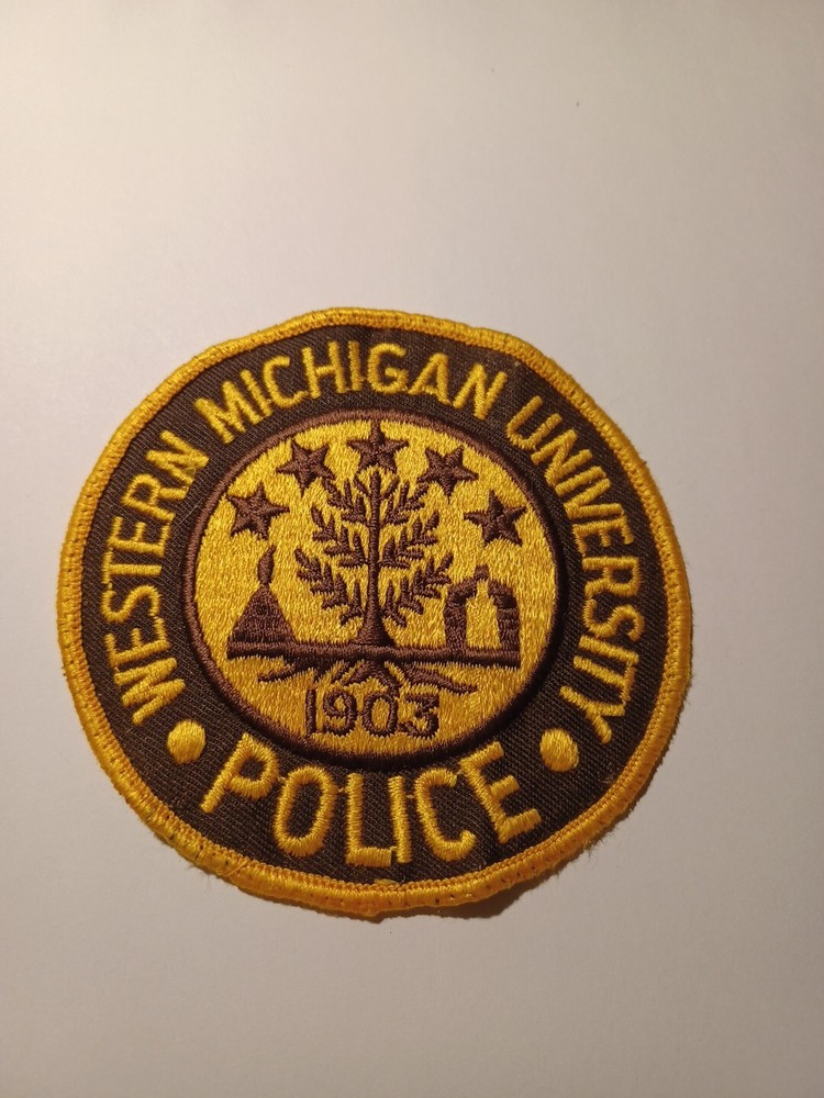 Police Security University Shoulder Patch
