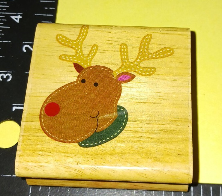 Adorable reindeer head, unknown maker, B112,used