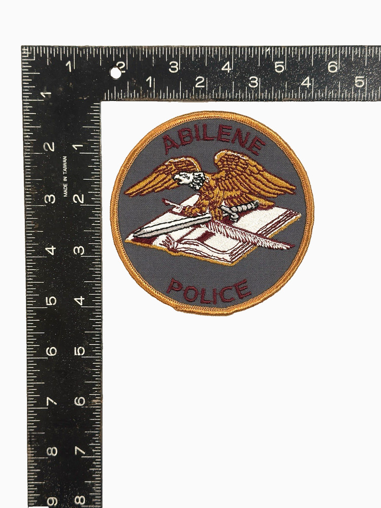 Abilene, Texas Police Patch with Eagle