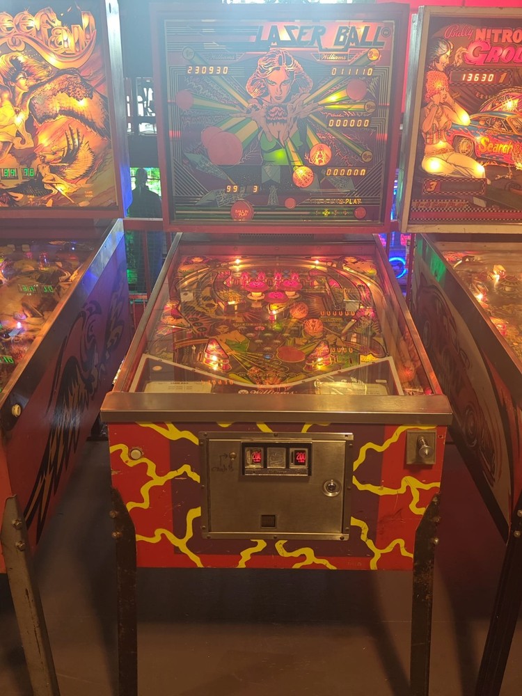 Laserball Pinball Machine – Williams Electronics – Classic – Excellent Condition