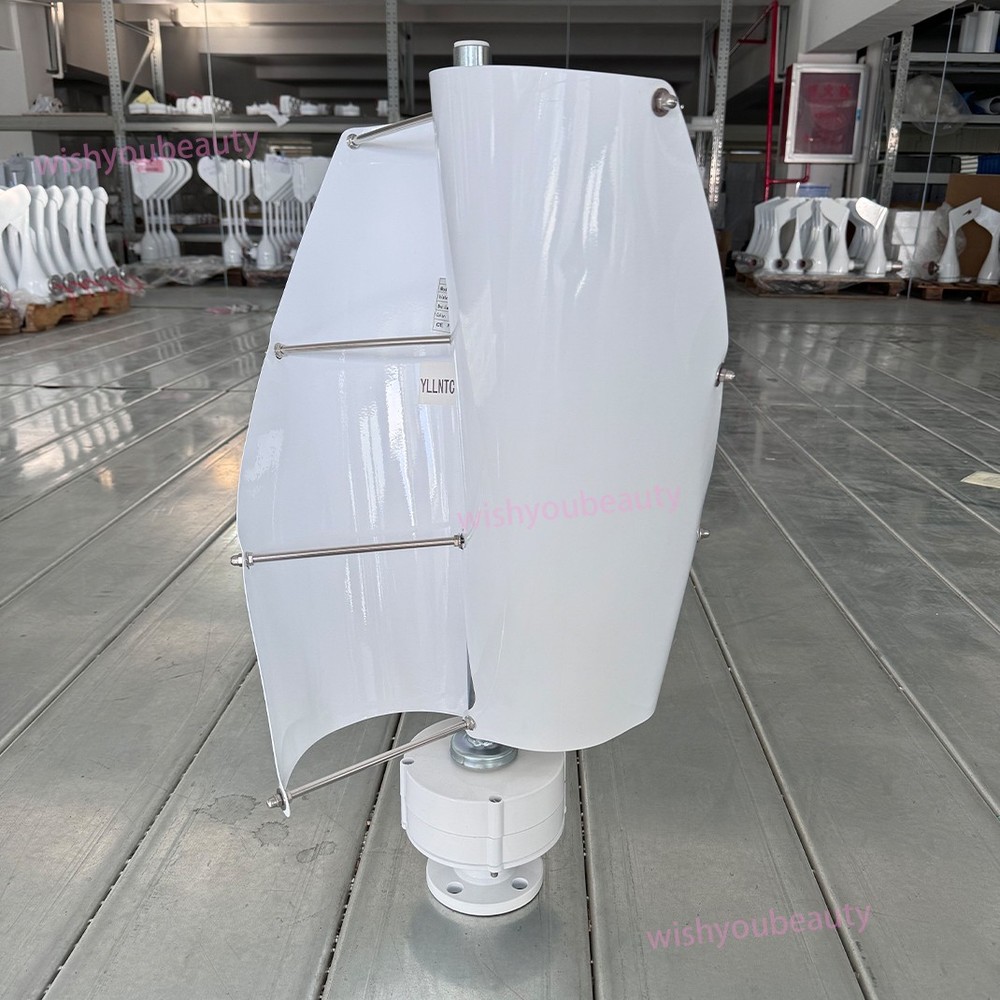 800W 24V Vertical Wind Turbine Generator & MPPT Charge Controller Windmill Power