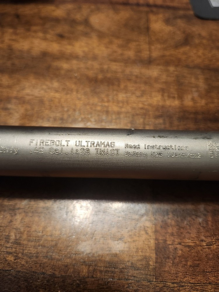 CVA Firebolt Ultramag 45 Cal Muzzleloader Barrel Matte Finish Stainless...