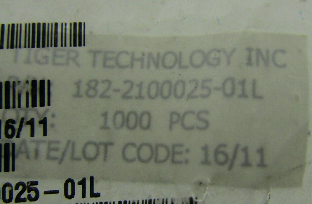 20 Tiger Technology 2-Pin Male Pin Right Angle Rectangular Receptacles E158869-R