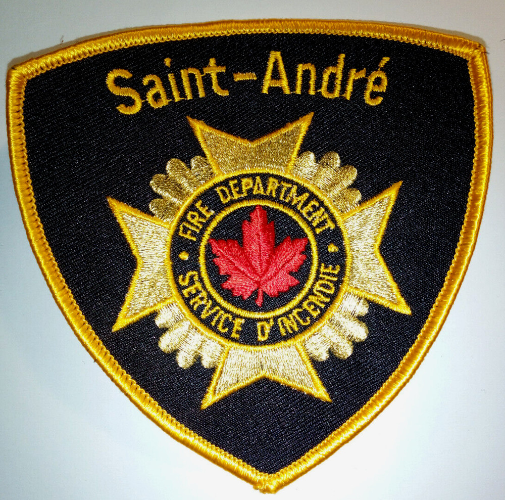 Saint-Andre Fire Department Patch Badge Crest