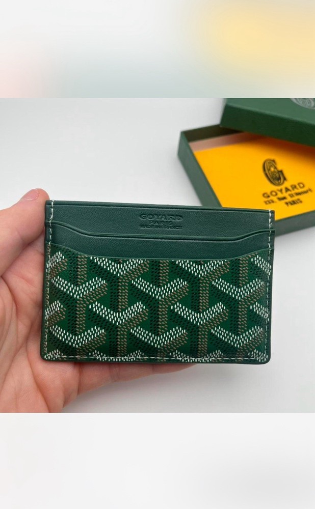 Saint~Sulpice~Men CardHolderGreen Wallet