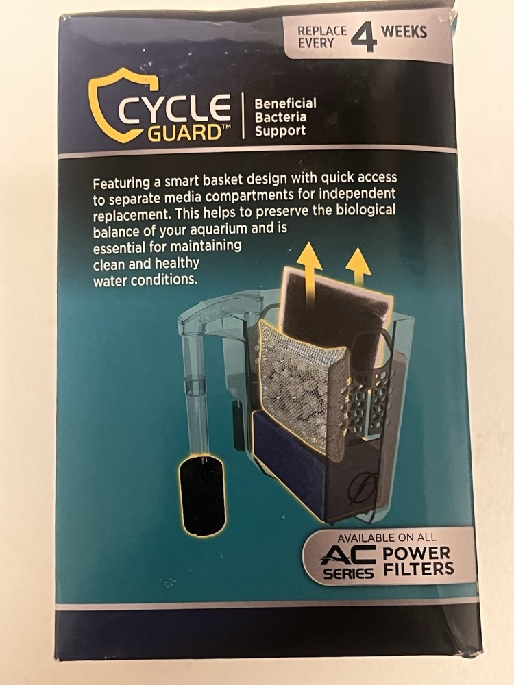 3-Aqua Clear AquaClear Activated Carbon Filter Inserts Replacement AC 70 AC 110