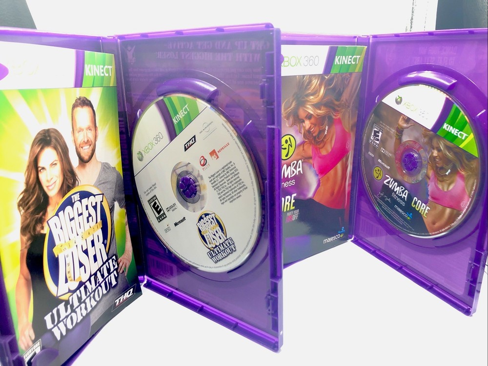 J4 Microsoft Xbox 360 Kinect Sensor Bundle – 4 Kinect Games + Sensor Zumba Strap