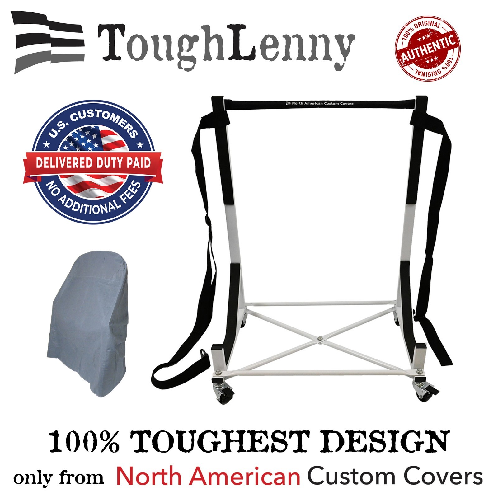 Hardtop Cart Stand Rack Carrier Trolley & Hard Top Dust Cover (Various Options)