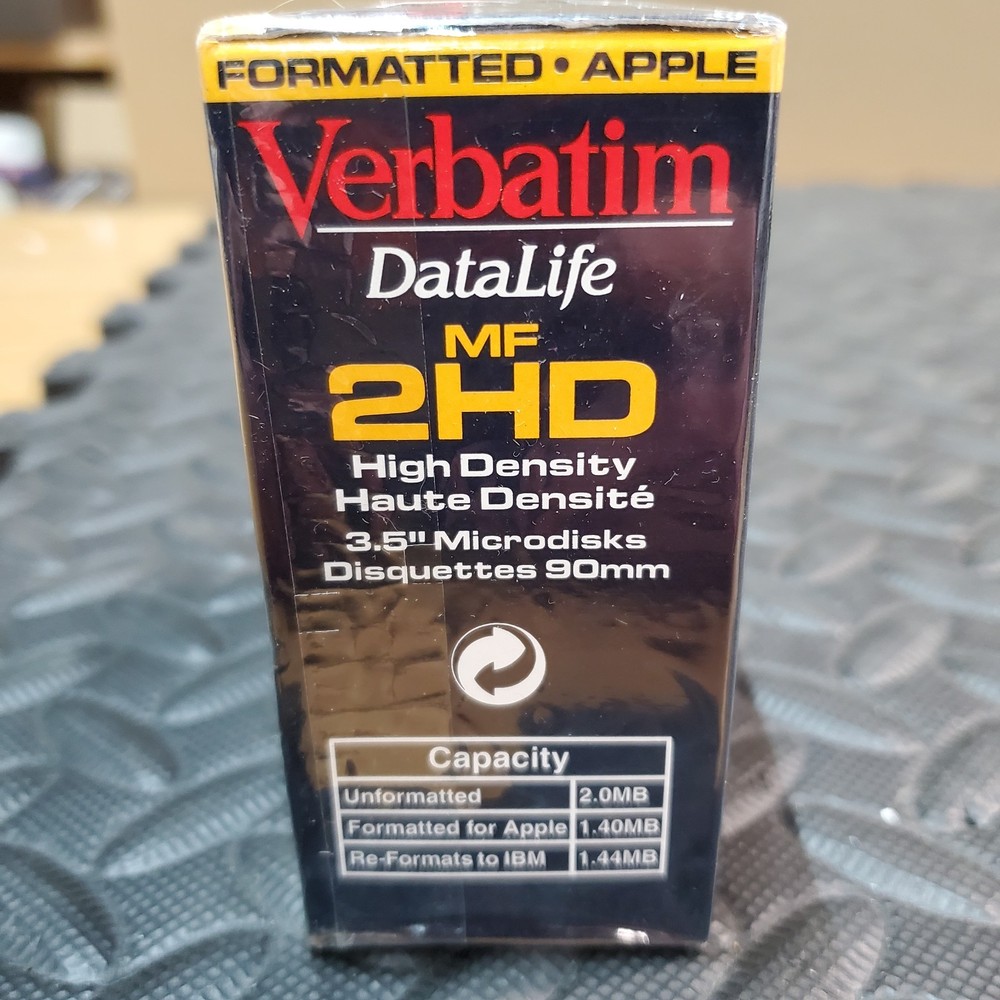 Verbatim DataLife MF 2HD (10 pack - Sealed)