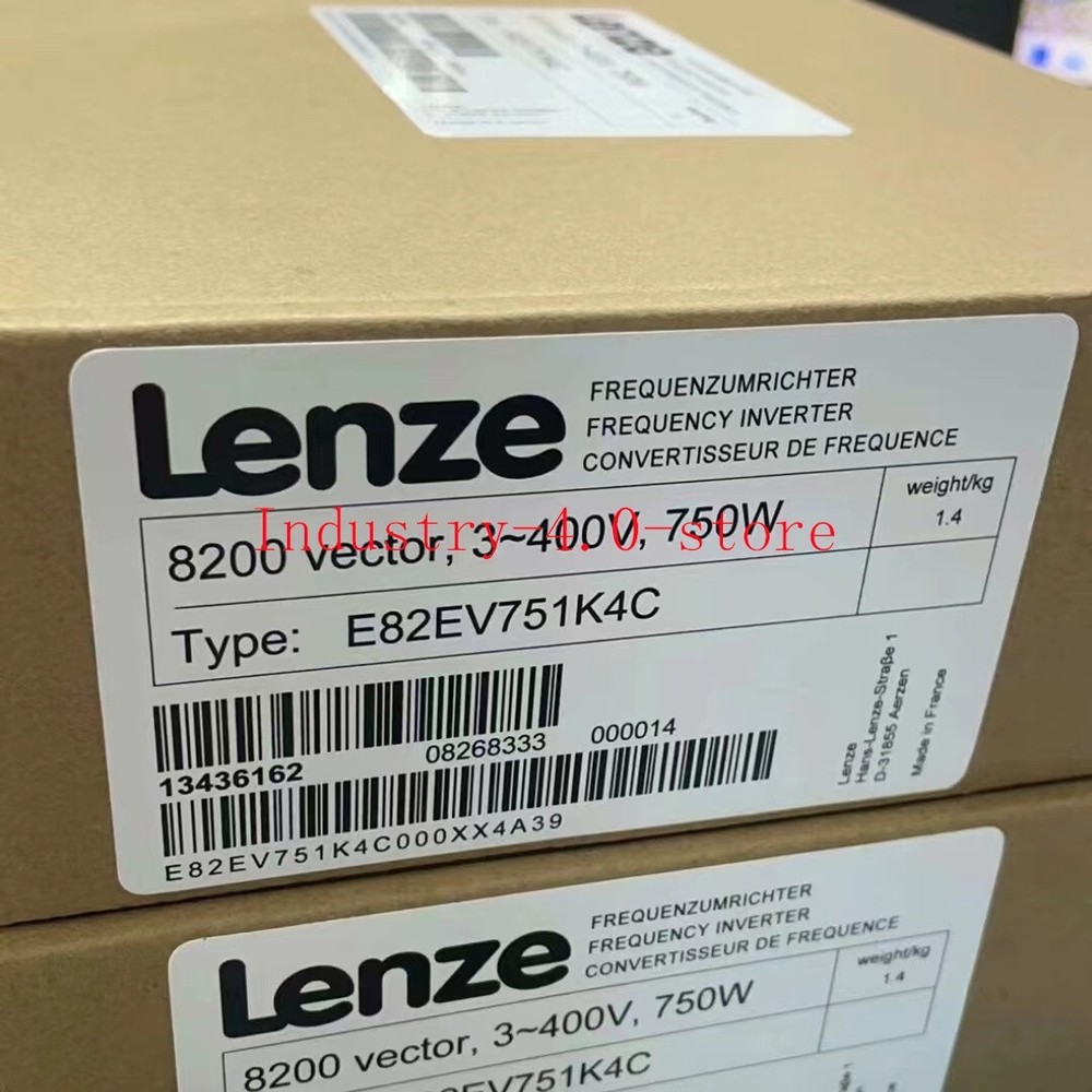 NEW Box LENZE Inverter Drive E82EV751K4C E82EV751_4C FREQUENCY INVERTER