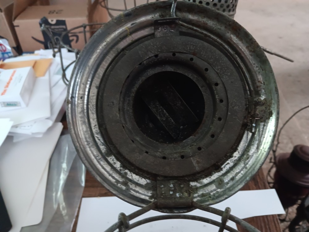 Railroad Lantern PRR Pennsylvania clear globe