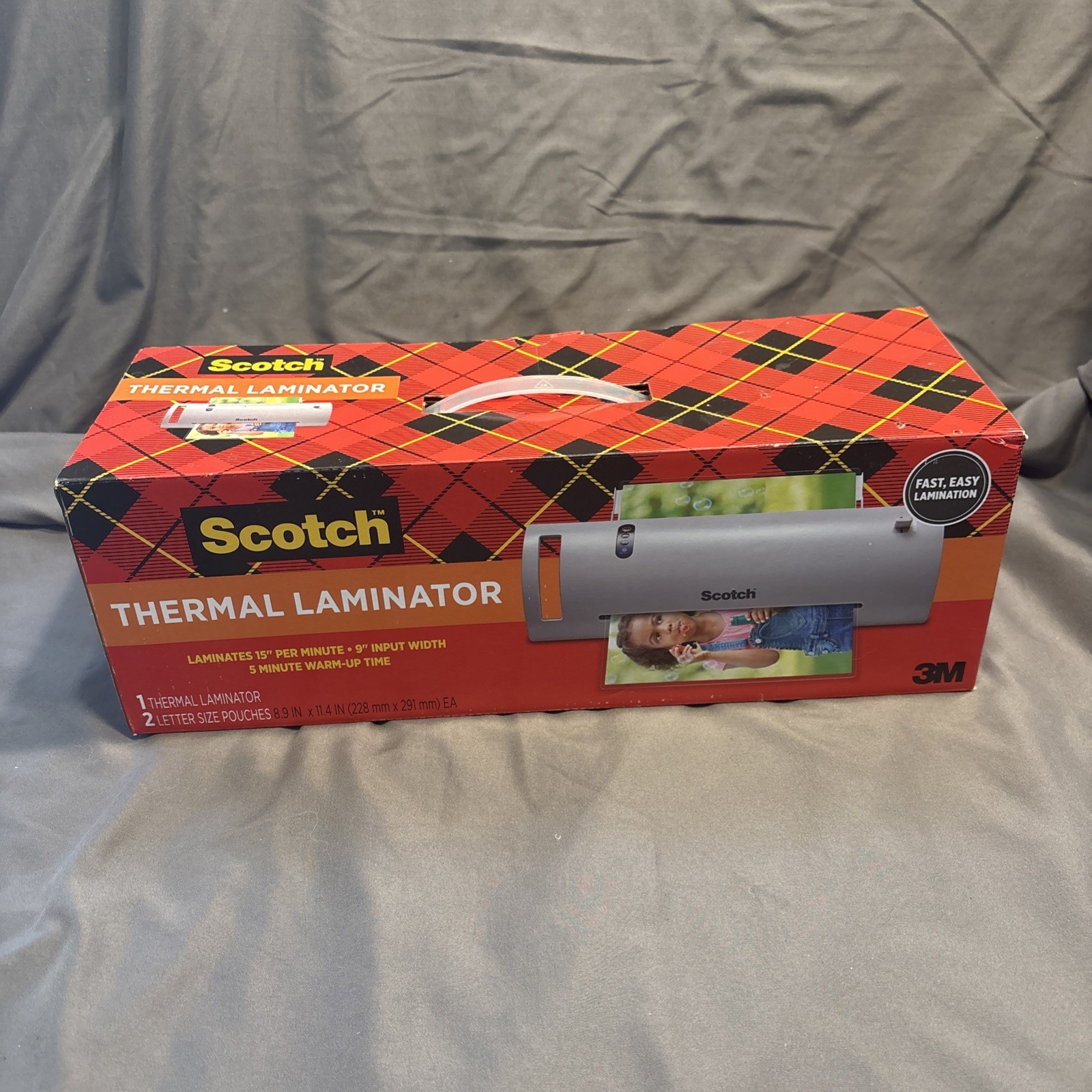 Scotch Thermal Laminator TL-902-C Laminate up to 9" Wide