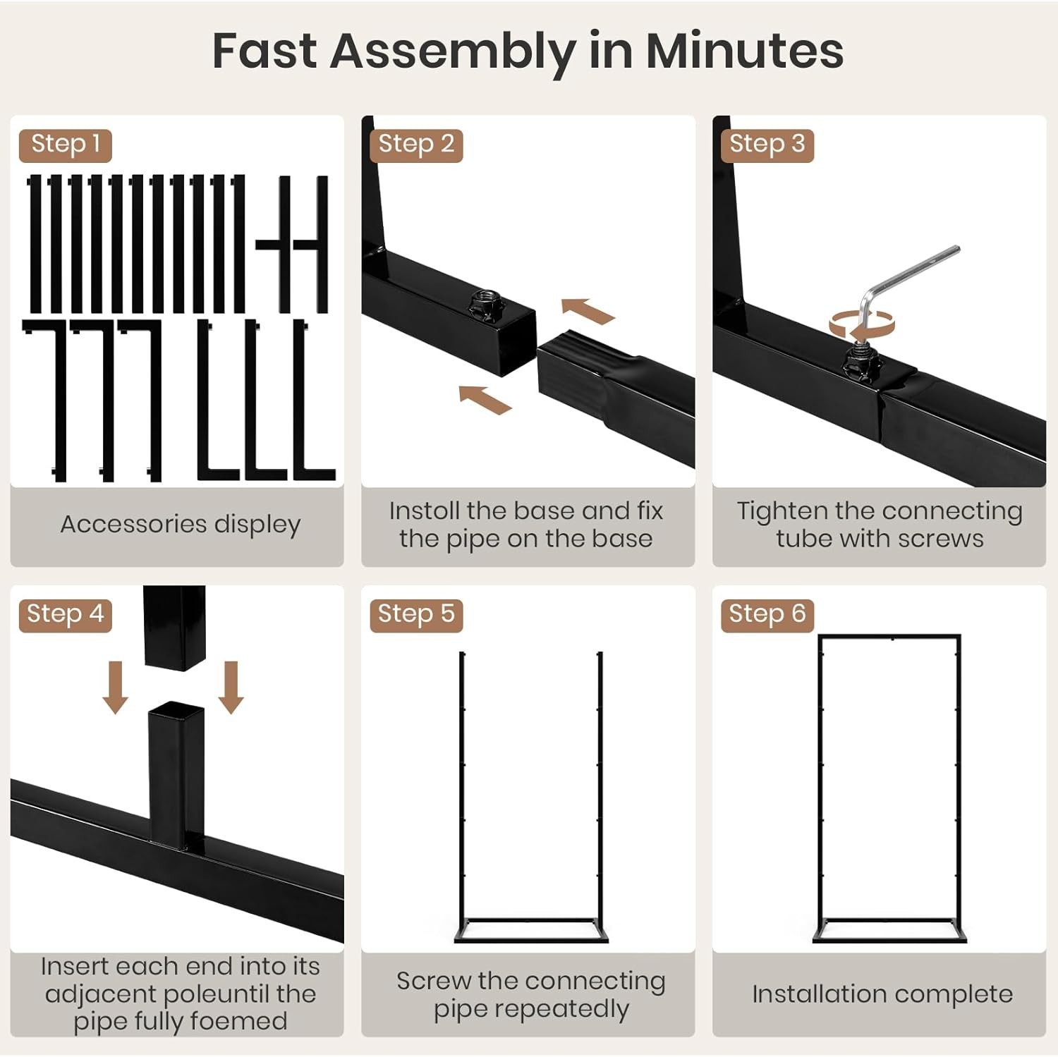 Wedding Sign Holder Adjustable Welcome Wedding Sign Stand W/ Leather Sign