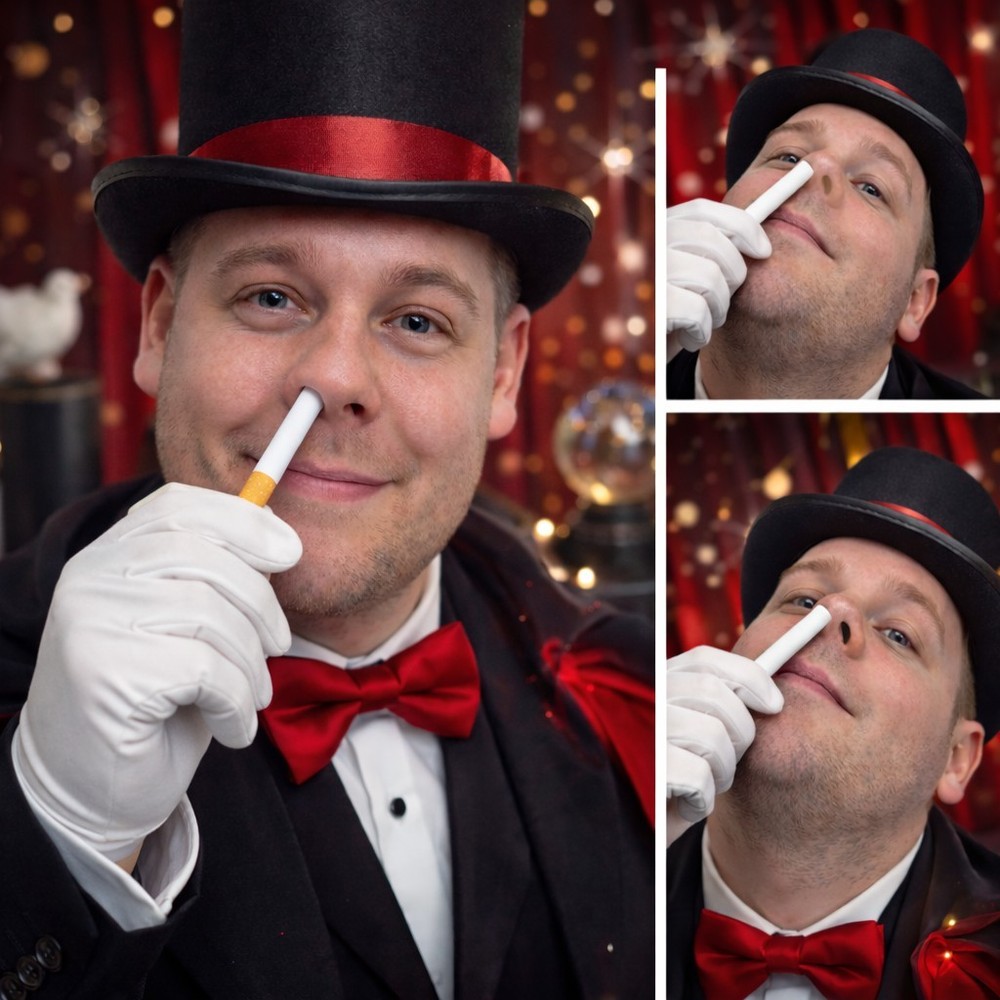 Vanishing Cigarette Illusion - Easy to do - Self Working Magic Trick