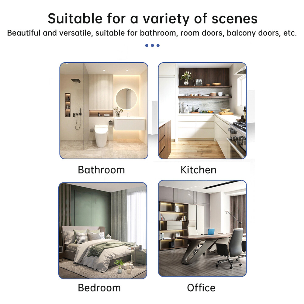 Self-Closing Door Hinge Spring Positioning Hinge Door Closer Automatic Closing