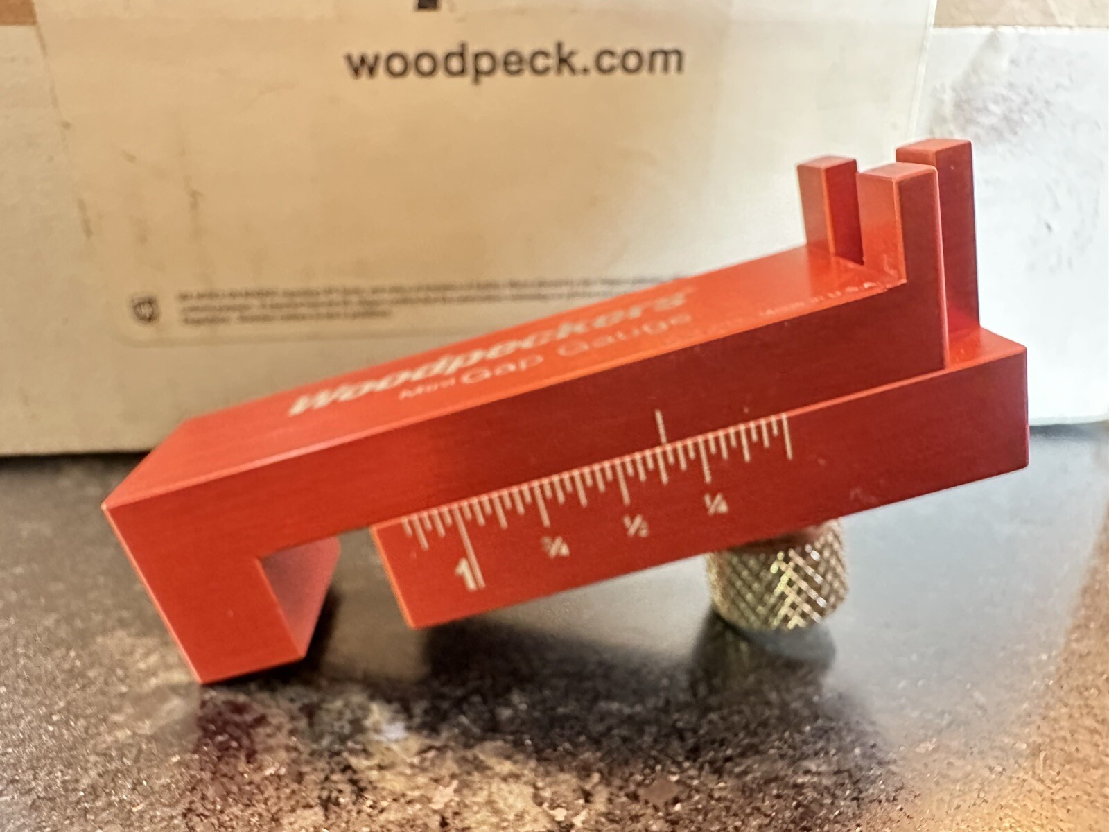 Woodpeckers GG-Mini-15 Mini Gap Gauge Cutting Metal Woodwork Measure New No Box