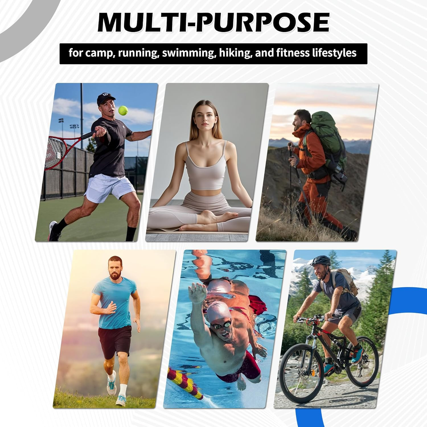 3 Pack Microfiber Gym Towels 16x27 Quick Dry Sweat Hand Towels for Workout & Tra