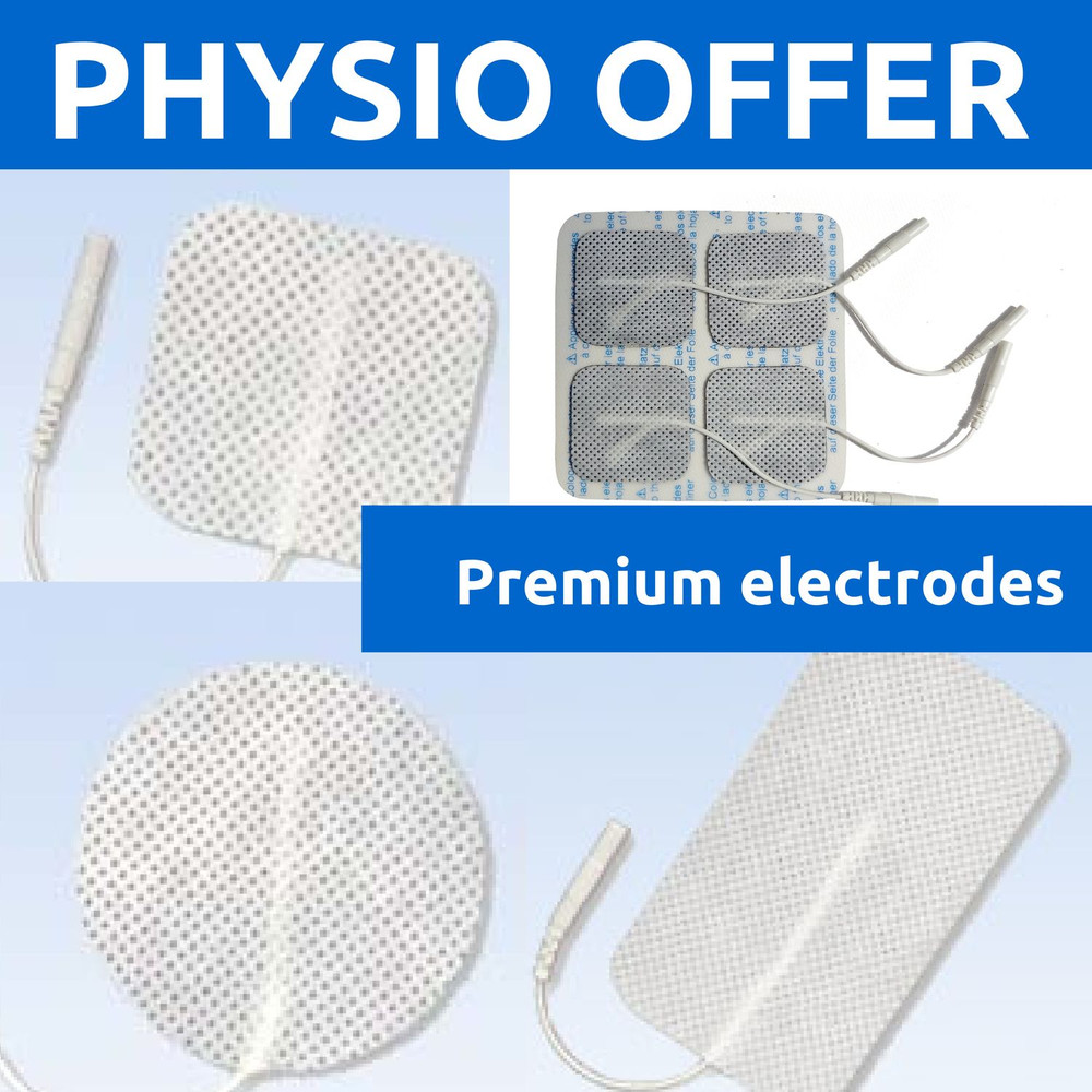 PHYSIO TENS machine 8 pads, Easy to Use unit, physio support, rebates, chart