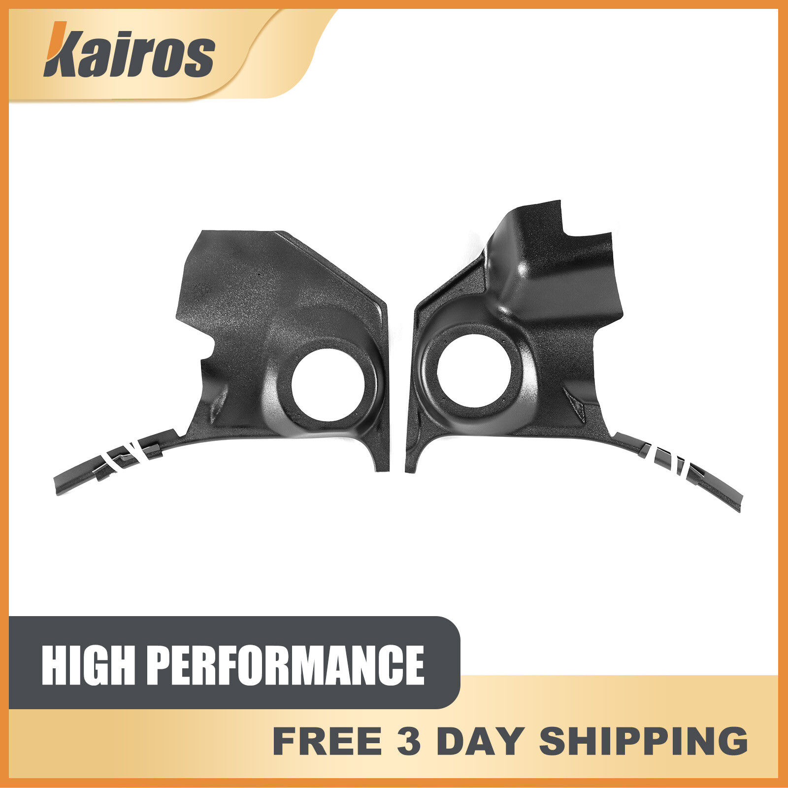 For 1968 1969 1970 1971 1972 Chevelle El Camino New 2pcs Kick Panel W/O Speakers