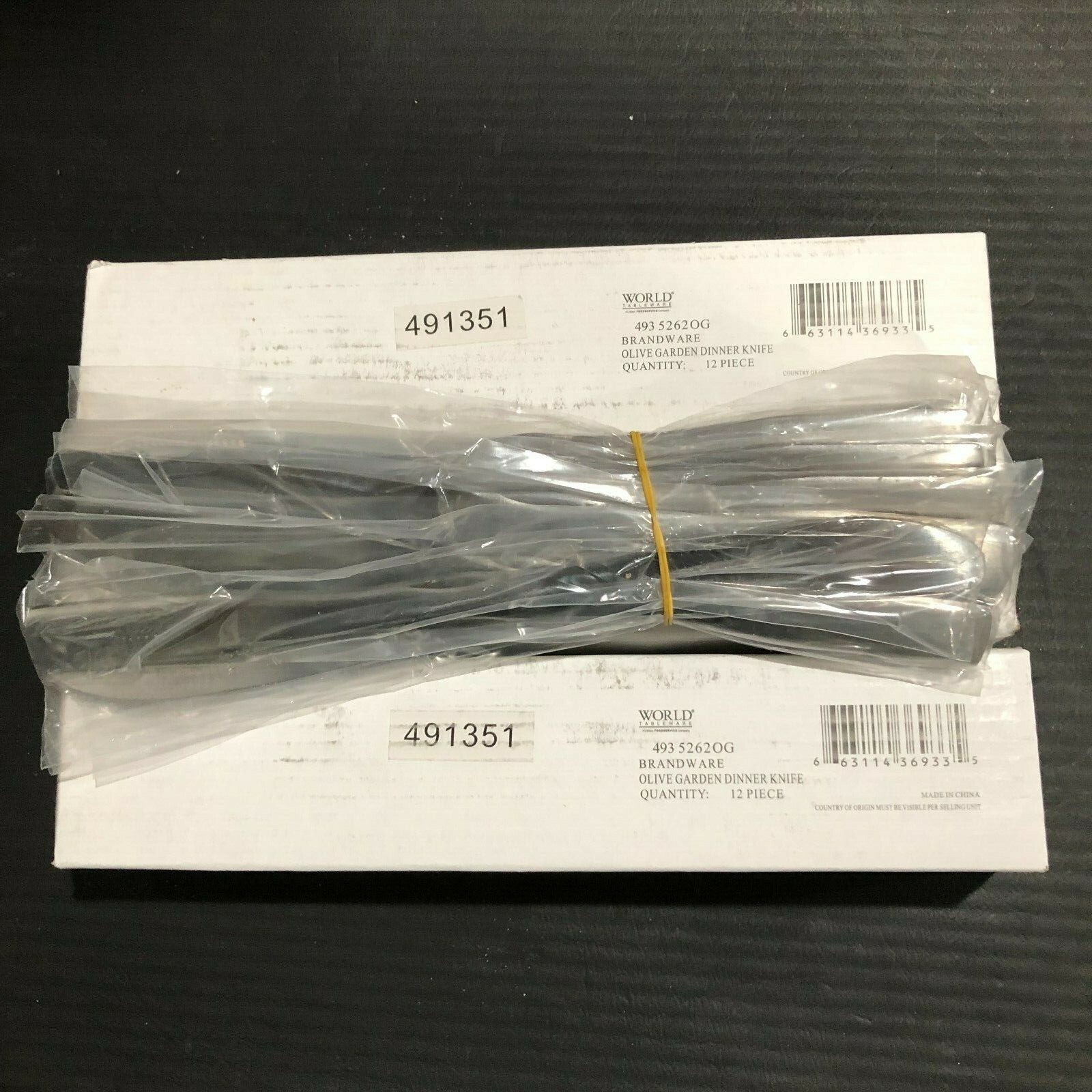 (12 x 3) World TABLEWARE STAINLESS STEEL KNIFE 8-1/2"-(12 PCS EACH) OLIVE GARDEN