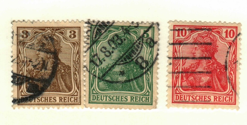 Germany #66-8 used