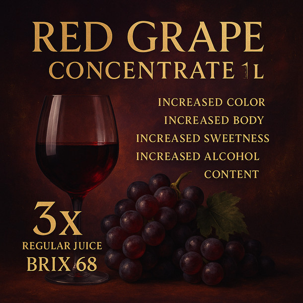 LD Carlson Red Grape Concentrate 1 L