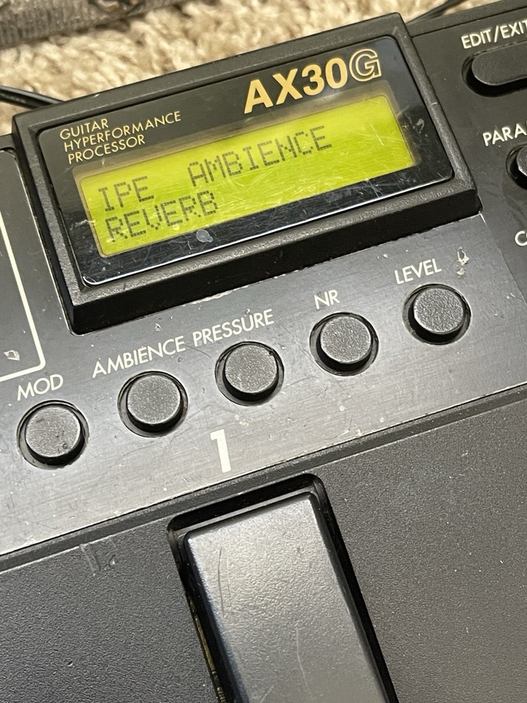 ✨Korg ToneWorks AX30G✨ Multi Effects Pedal W/PSU Working!