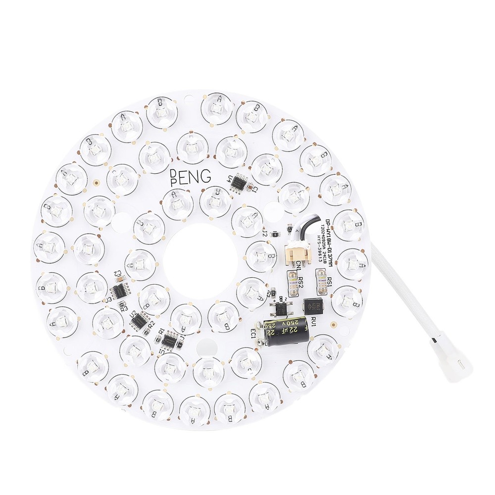JY LED Ceiling Fan Light Board 3 Color Temperatures Dimmable Memory Function