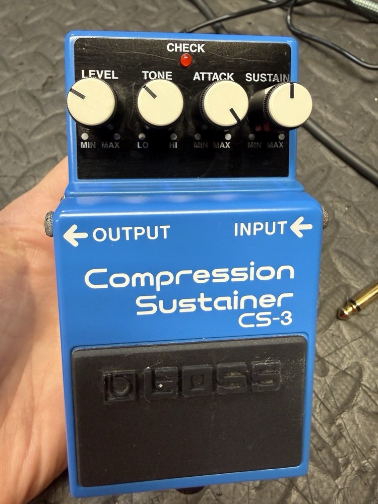 Boss CS-3 Compression Sustainer Electric Guitar Effect Pedal
