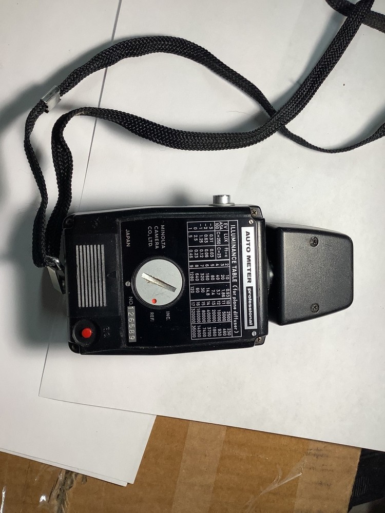 Minolta Auto Meter Professional- With REF Viewfinder Attachment