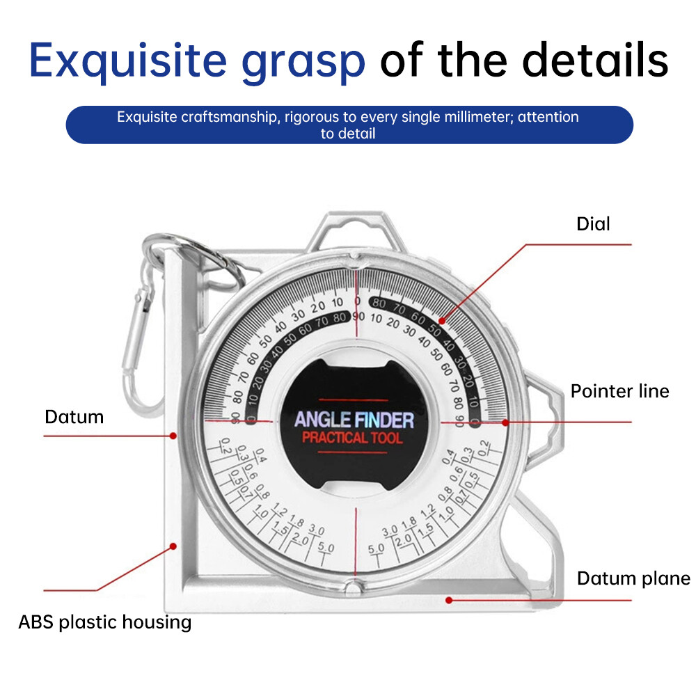 Magnetic Digital Protractor Angle Ruler Slope Level Measuring Tool Level Meter