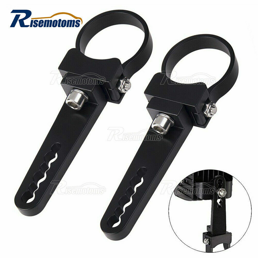 2 inch Roll Cage Bull Bar LED Light Bar Mount Clamps For Honda Talon 1000R 1000X