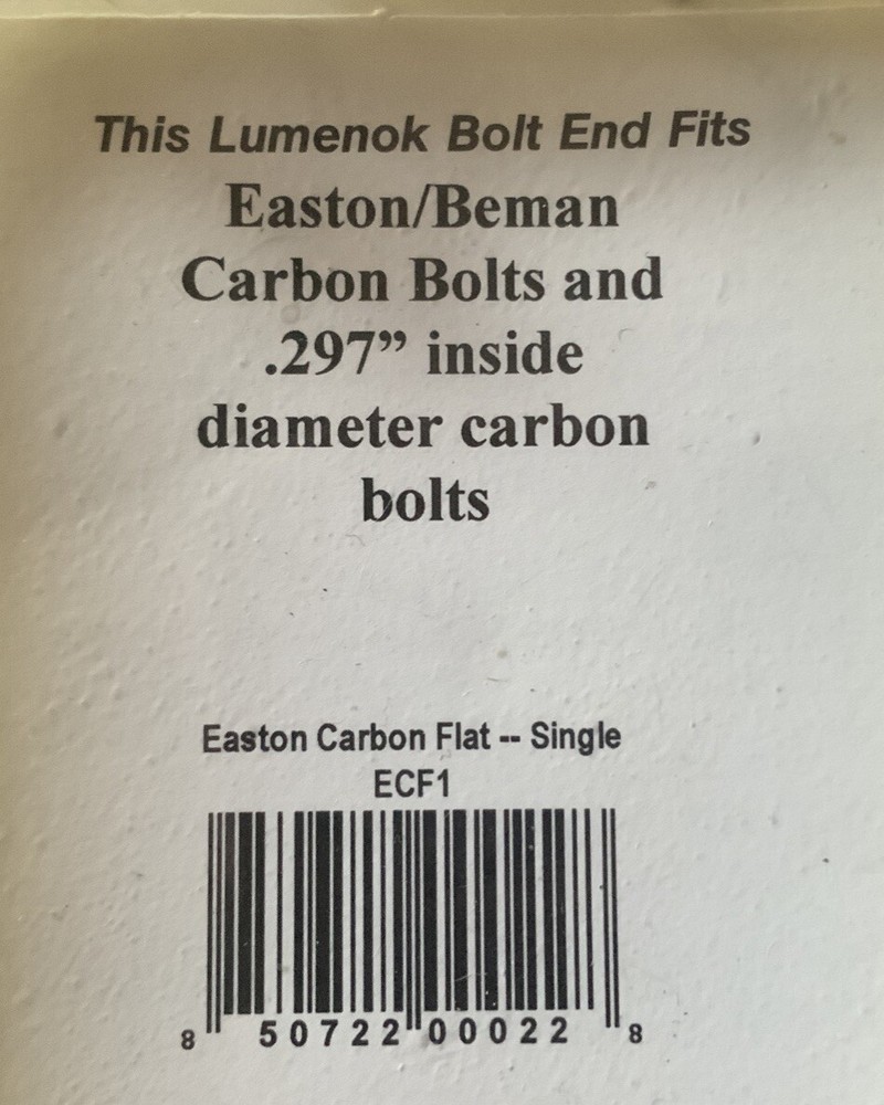 NEW Lumenok Crossbow Bolt End - Single