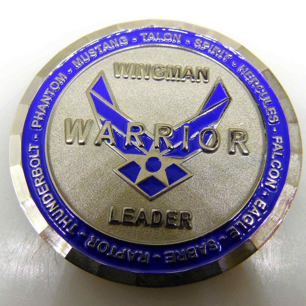 USAF WINGMAN WARRIOR LEADER CHALLENGE COIN