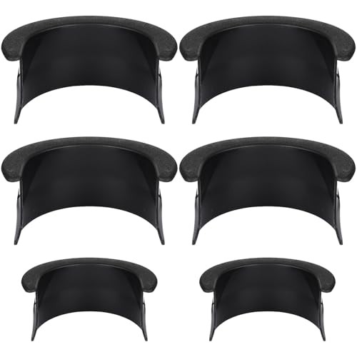 6pcs Pool Table Pockets, Plastic Billiard Table Pocket Liner Replacement for